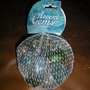 Glass Gems Dome Vase Filler Decorative Beads Marble Pebbles Stones Craft Decor